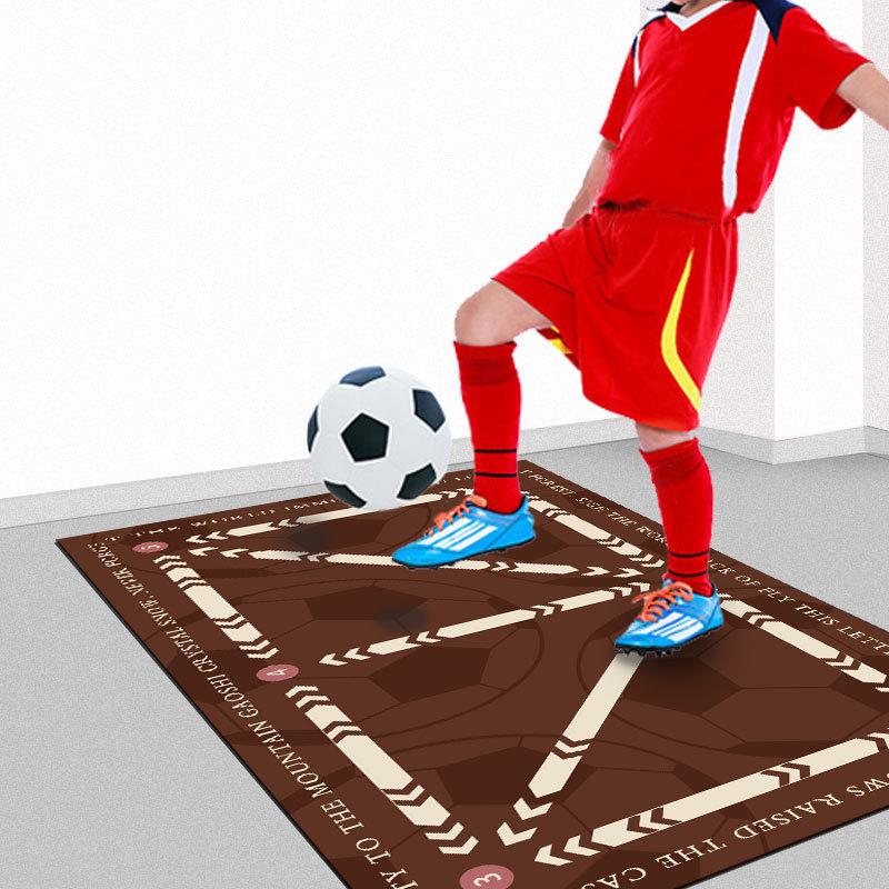 Tappetino per Allenamento Indoor Calcio Transfrontaliero - Resistente alle Macchie, Facile da Pulire, Riduce il Rumore, Antiscivolo, Tappetino per Piedi in Fango Diatomaceo.