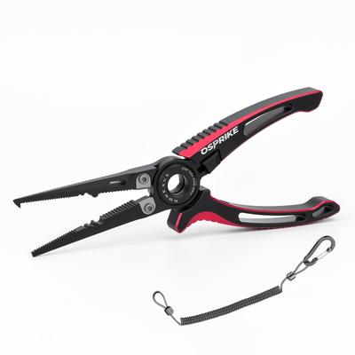 Gomexus Osprike Fishing Pliers Stainless Steel Saltwater Resistant Lightweight Lock Line Cutter Multi-functional