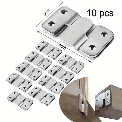 10pcs Flush Mount Brackets Heavy Duty Picture Hangers