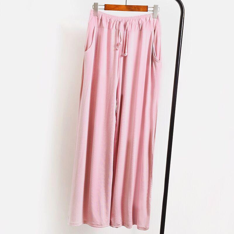 Womens Waist High Casual Wide Leg Pants Elastic Long Pants Pants Casual