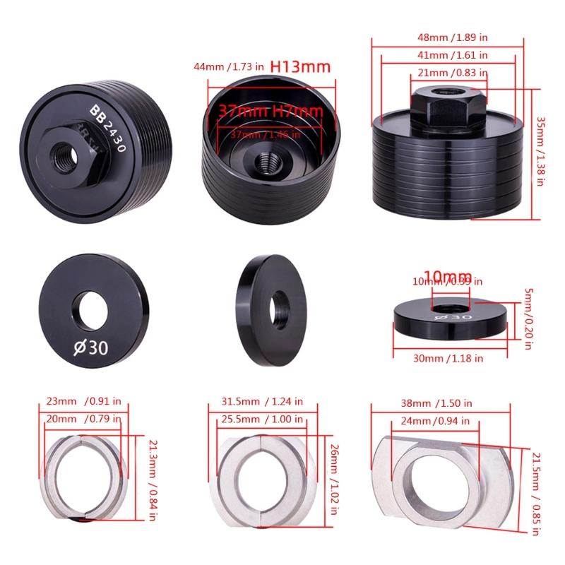 Aluminum Alloys Bottom Brackets Disassembly Suit Universals Cycling Tool for Cycling Maintenances