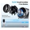 BAAU Desk Fan With Battery Operated,Quiet Display Portable Fan For Office,Home,100 Speeds 115° Tilt Table Fan