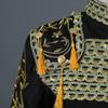 Men's Spanish Bullfighter Costume Stage European Court Performance Costume Bullfighting Costume Embroidered Tassel Three-piece Set