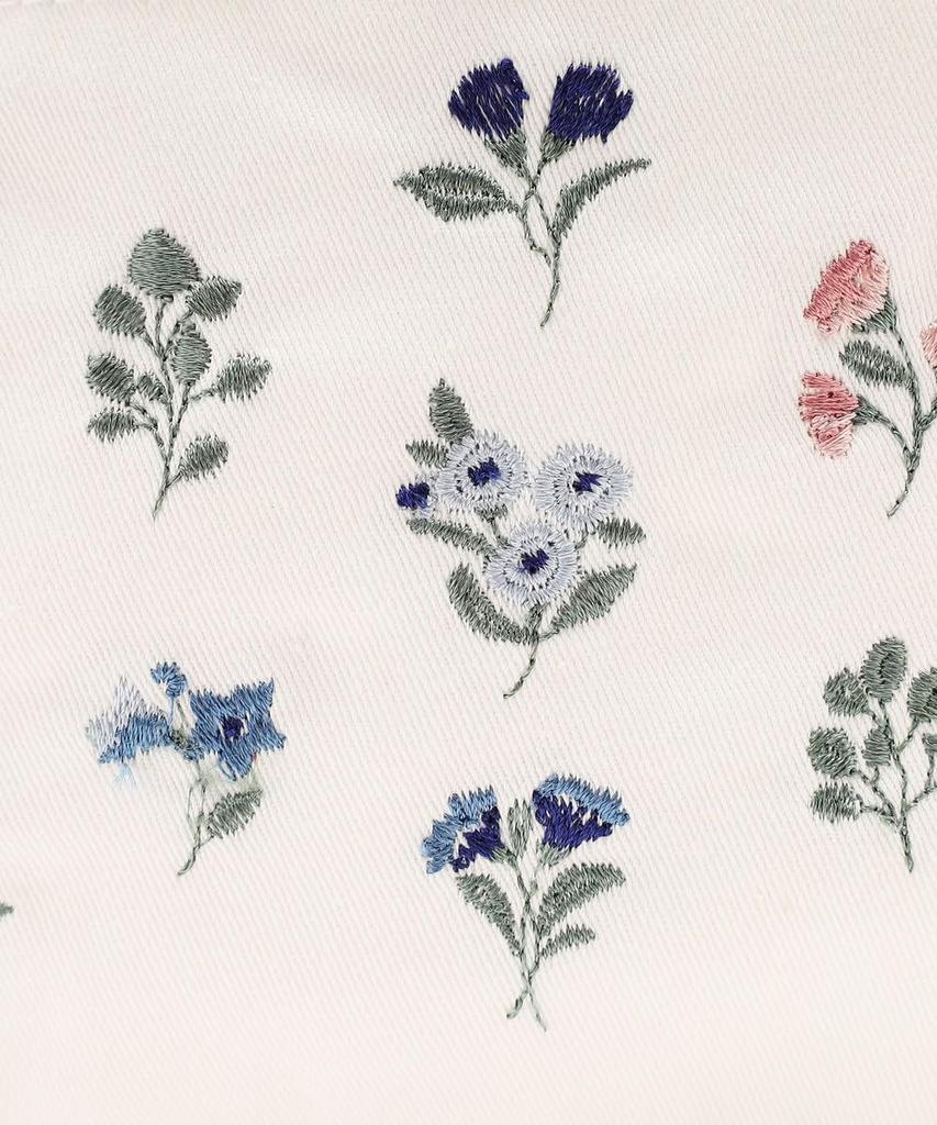 Afternoon Tea Living JD56 Heritage Fleur Embroidered Insulated Lunch Bag, Blue