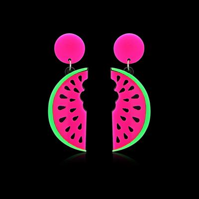 Watermelon Dangle Earrings Party Summer Beach Jewelry Gift for Women