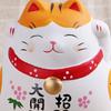 Vaso de Cerámica Japonesa Gato de la Suerte Artesanías Daruma Dibujos Animados Adornos de Gato de la Suerte Paisaje Decoración para el Hogar Estatua Figuritas Gato de la Fortuna