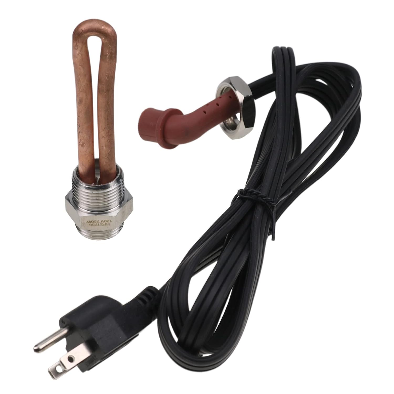 

Solarhome Engine Block Immersion Heater Compatible with Cummins 5.9 6.7L Engine Heater 750W 120V 3/4 NPT