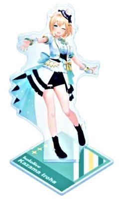 Kazama Iroha Acryl-Ständer Helles Outfit Hololive 4. Festival Event Offizielle Ware - -