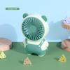 Portable Rechargeable Cartoon Handheld Fan for Students and Children