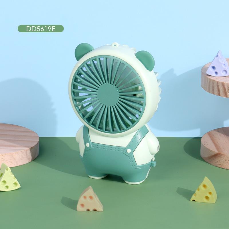 Portable Rechargeable Cartoon Handheld Fan for Students and Children