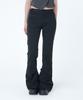 MISEKI SEOUL Two Line Layered Folding Pants Black