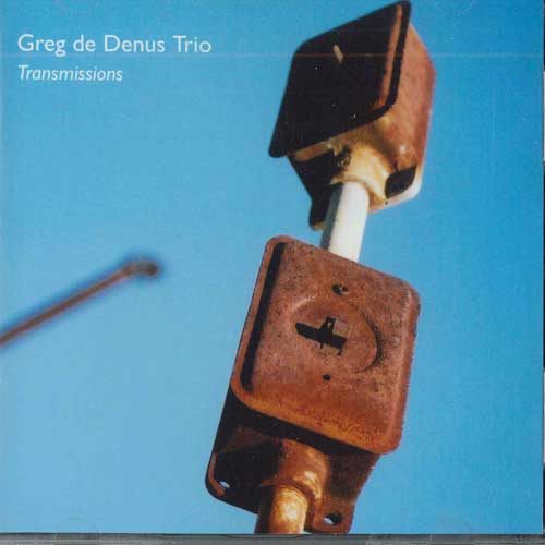 

CD GREG DE DENUS TRIO - Transmissions BWR1001 BROKEN WHEEL Не из Японии Джаз Б/У