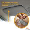 Tac Extension, 2 in 1 for Day and Night Anti-Glare, Anti Dazzle and Anti UV HD Automobile Windshield Visor by Mobi Lock