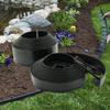 Heavy Duty Garden Barrier Easy Install 4/8/12/15cm Landscape Edging Kit Weather Resistant 10M Garden Edge Border