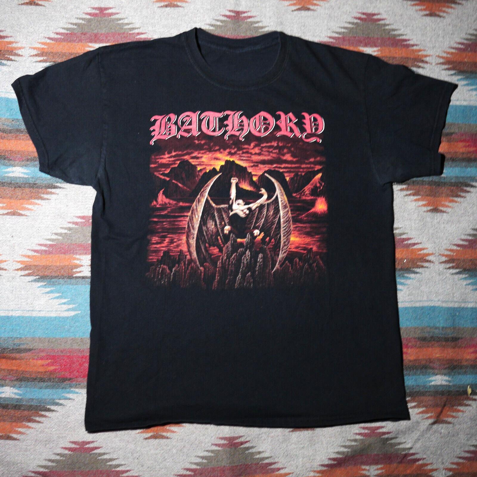 Bathory Memorial Quorthon Black T Унисекс футболка Все размеры UB070 4XL