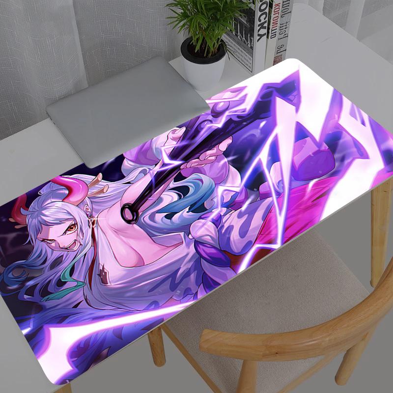 Gaming Mousepad One Piece durable Big Computer Gamer Mouse pad Natural Rubber with Locking Edge Gaming Mouse Mat XXL