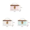 Cute Bear Cosmetic Organizer With Large Capacity For Travel And Daily Use