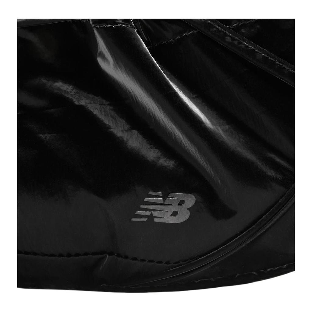 New New Balance Nylon Hobo Bag, Handbag, Shoulder Bag, Crossbody Bag Women's Black NBGCFSW104-69