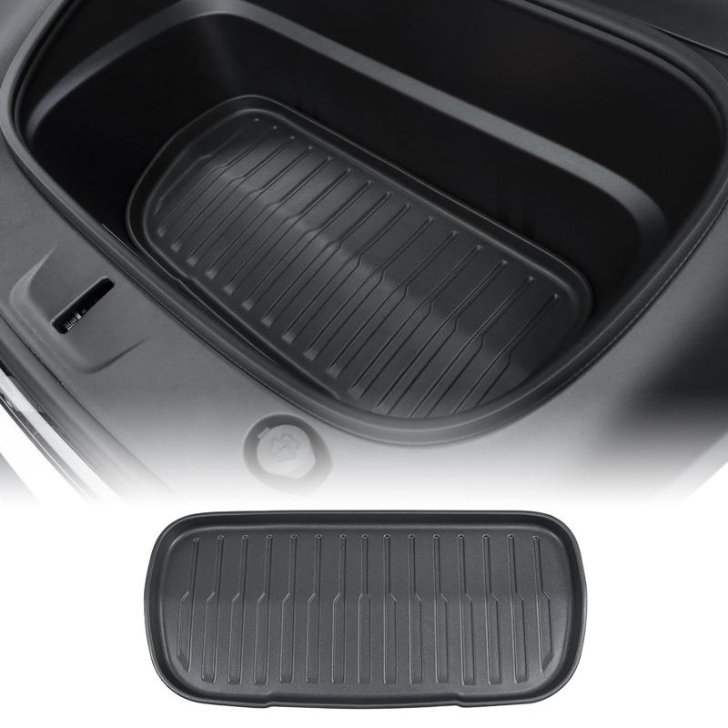 For Tesla Model Y 2025 Juniper Launch TPE Car Front Rear Trunk Mats Anti-slip Pads All Weather Waterproof Accessories