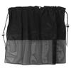 1/2Pcs With Suction Cup Car Curtain Heat Insulation Sun Protection Car Side Window Curtains Hanging Car Sunshade