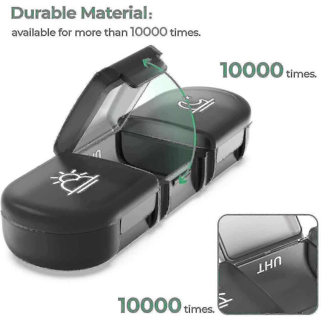 Pill Izer 3 A Day, Portable Travel Pill Box 7 Day ()