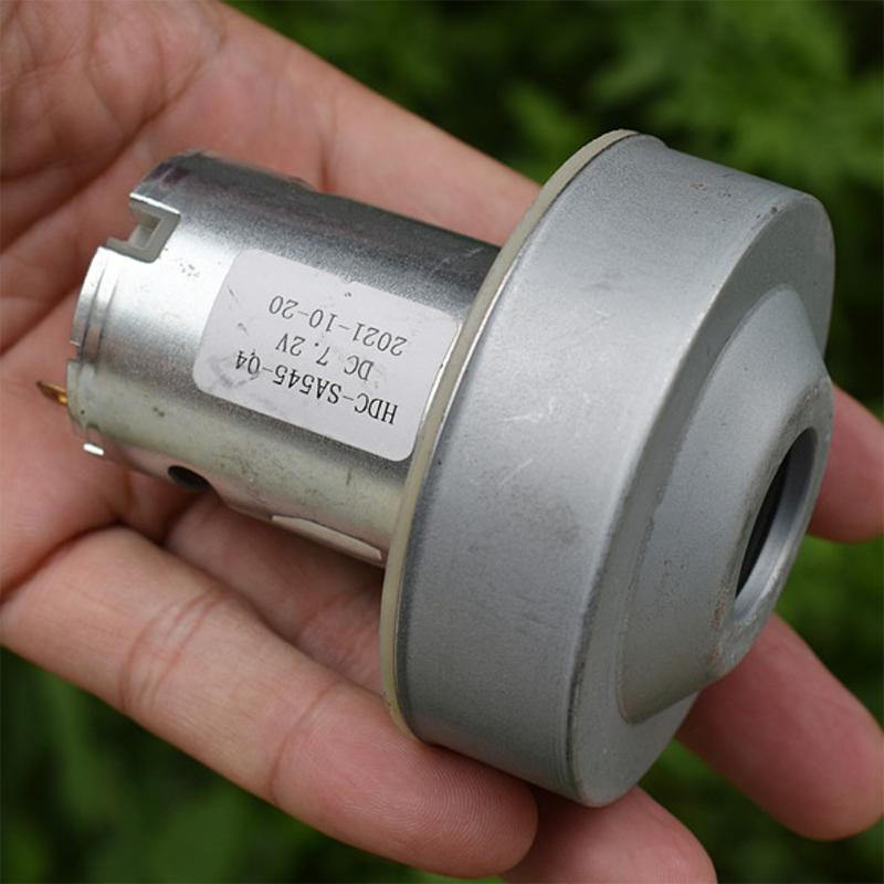 1 ks 545 Motor DC 7,2V 70W Motor vysavače Kuličkové ložisko Mikro motor Pro díly vysavače Ventilátor Vzduchu Vestavěný ovladač