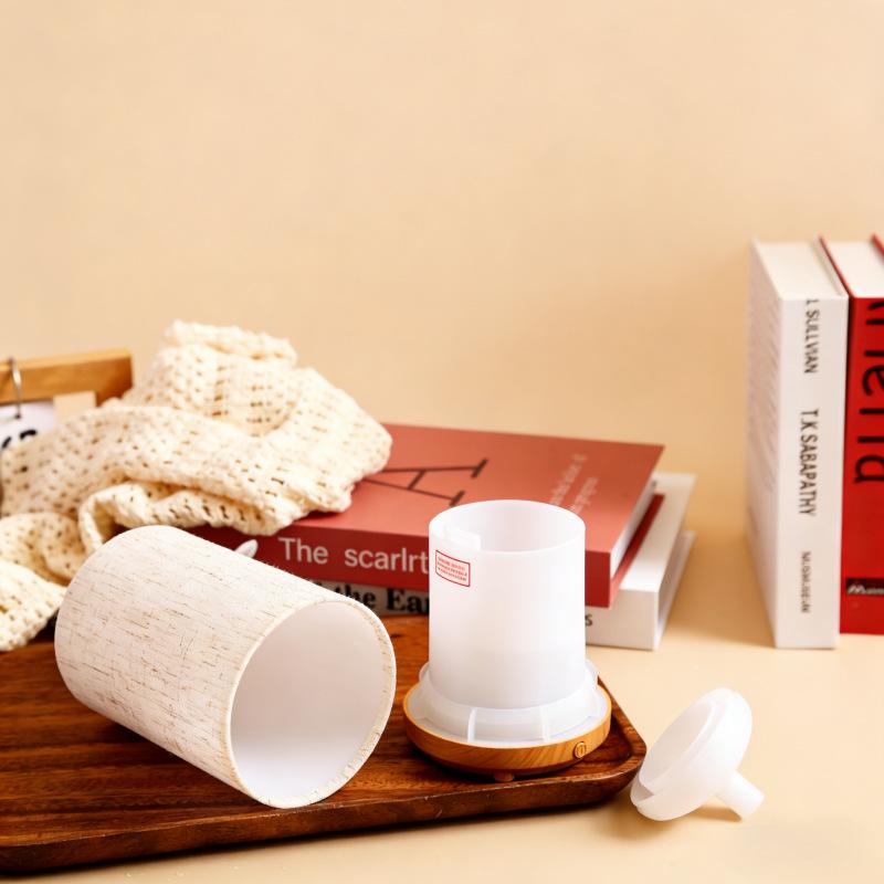 USB Wood Grain Ultrasonic Aroma Diffuser & Humidifier