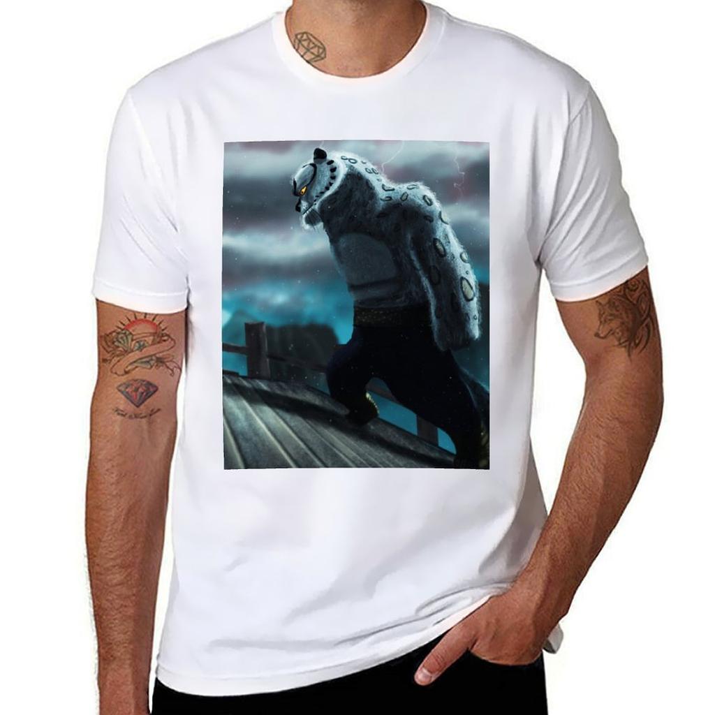 Tai Lung Tshirt Casual All Match Short Sleeve Tshirt