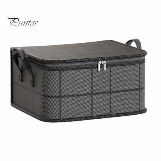 

Сумка для хранения одежды, органайзер с ручкой, большая вместимость, застежка-молния, дорожная сумка для хранения S