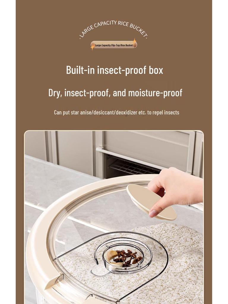 Insect-Proof Moisture-Proof Rice & Flour Storage Container
