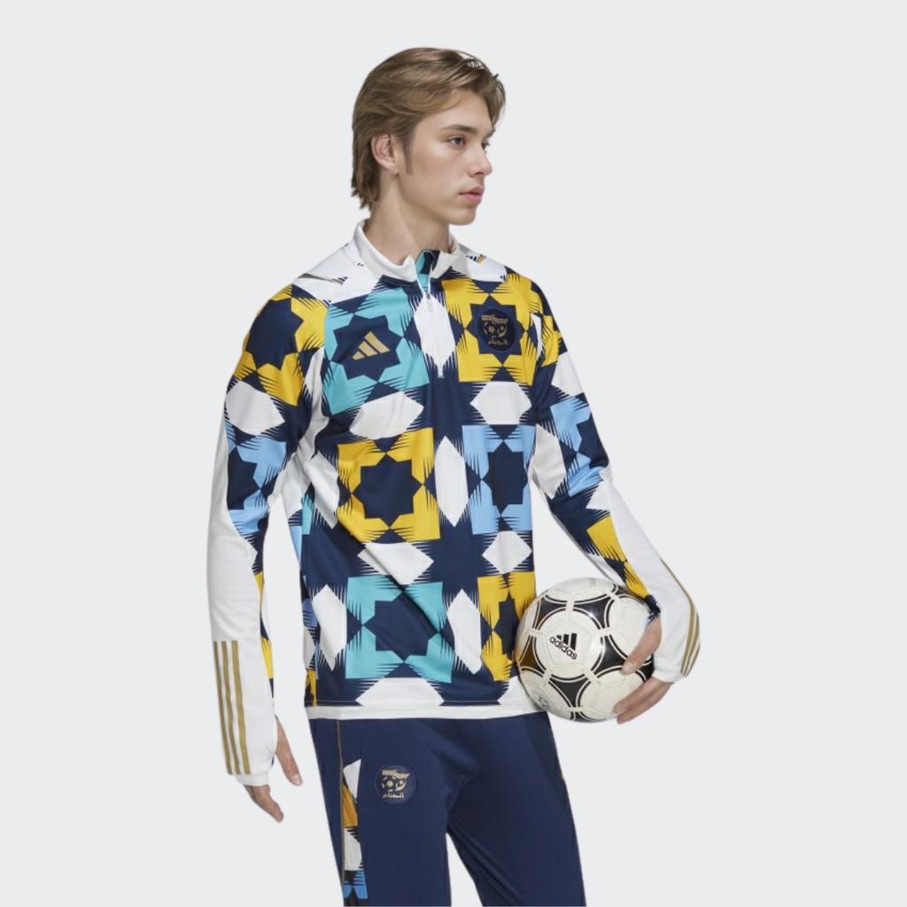 adidas Algeria Team Long Sleeve Football Training Jersey Men Tops Multiple-Colors HF1461
