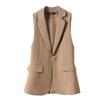 Women's One-Button Petite Suit Vest - Cross-border Spring/Autumn New Style