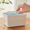 With Cover Face Cover Dispenser Box Dustproof Protective Desktop Storage Box  Home Use