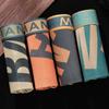 Men Panties Seamless Letter Printed Underpants Breathable Man Underwear Boxers Fashion Boxer Plus Size Male Calzoncillo Hombre