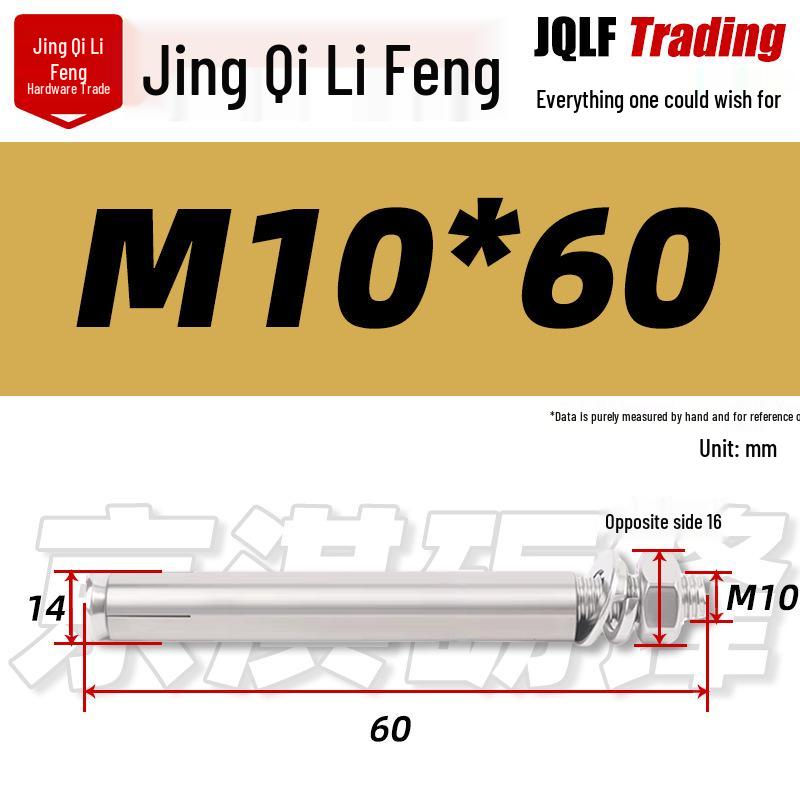 304 Stainless Steel Expansion Bolt - National Standard Screw Nail