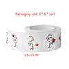 Valentine's Day Heart Figure Stickers Decorative Stickers Labels for Anniversaries Wedding (500Pcs/Roll) Gifts top sale