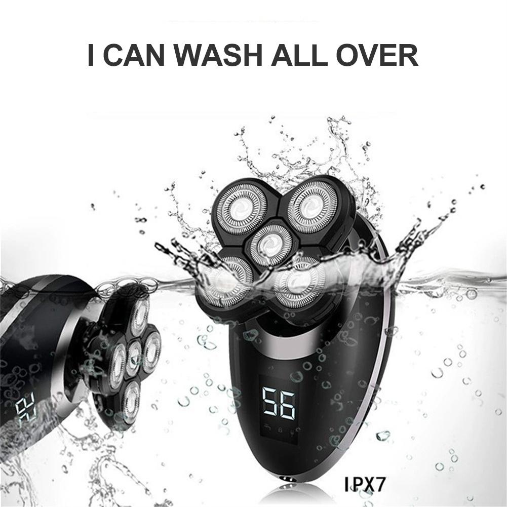 Multifunkční elektrický holicí strojek zastřihovač vousů zastřihovač vlasů Profesionální mini bezdrátový pánský elektrický holicí strojek