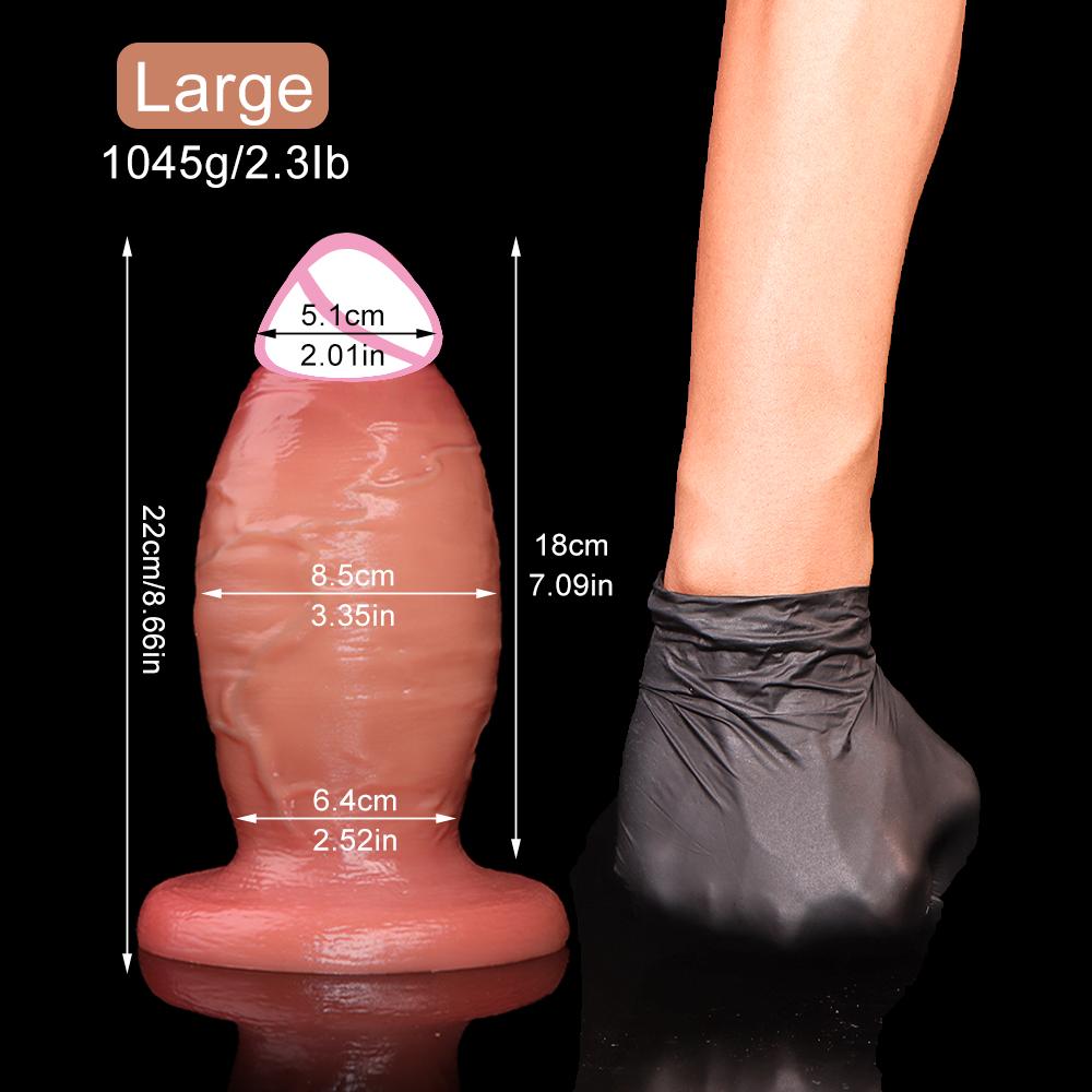Realistic Dildos for Anal Huge Sex Toys Silicone Big Butt Plug Women Thick Dildo G-spot Masturbation Gay Prostate Massage 18+