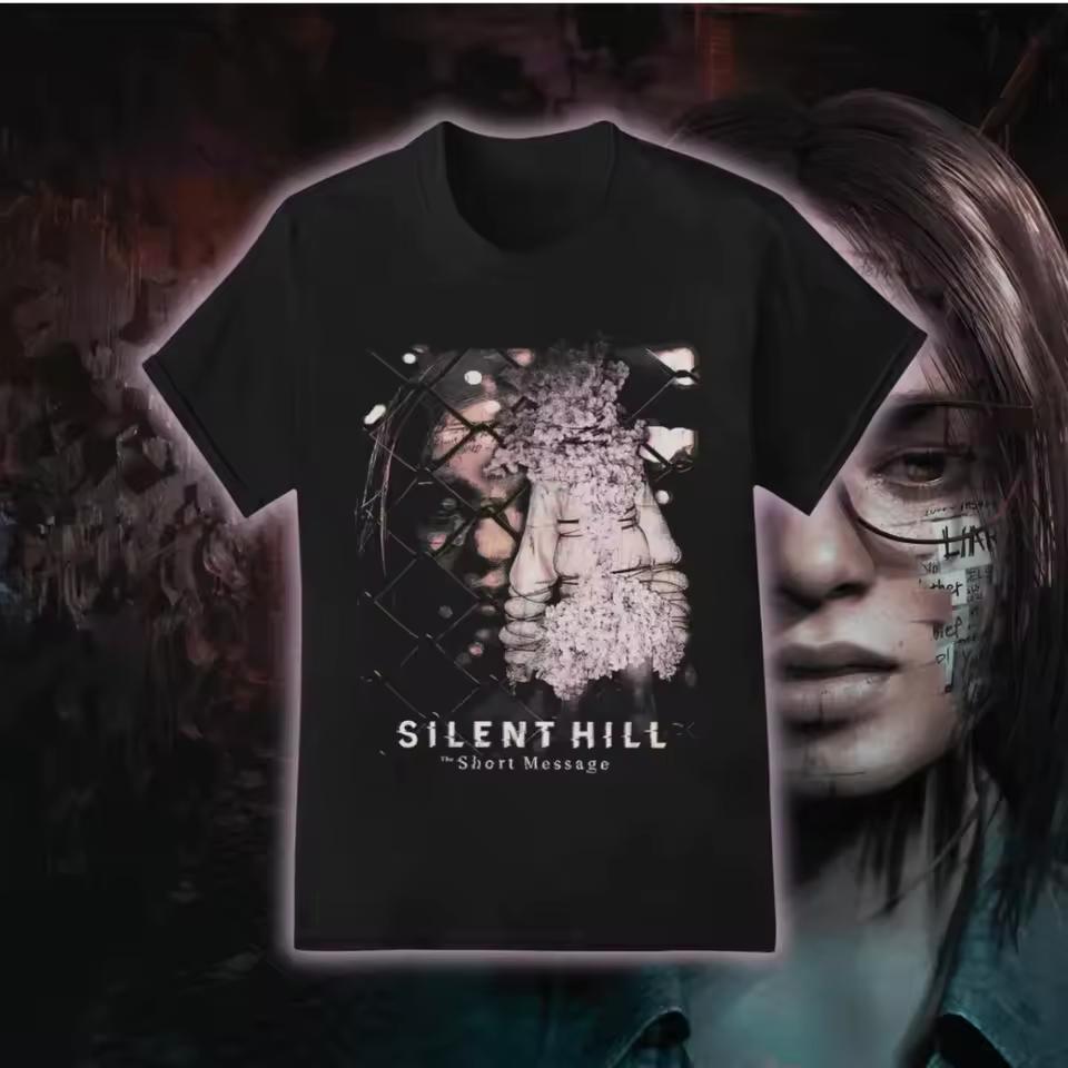 Silent Hill exclusive retro horror graphic T-shir unisex clothing video game peripherals, the perfect choice for gamers