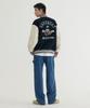 COVERNAT Wide Carpenter Double Knee Denim Pants Blue