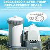 PVC Filter Pump Repair Set Pool Pump Seals Replacement Filter Housing Rings Pump Maintenance Set for Flow Capacity