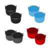 Set of 2 Easy To Use Air Fryers Ramekins Silicone Ramekins Silicone Eggs Making Cups Eggs Poachers