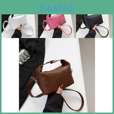 Trendy Street Style Small Square Handbag Soft Medium Pu Leather Crossbody Bag