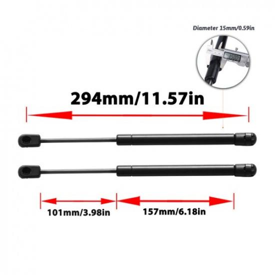 2Pcs Rear Trunk Tailgate Gas Struts Lift Support For Chevrolet Corvette 2014-19