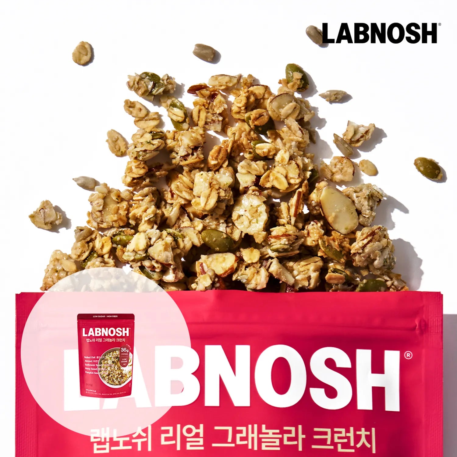 Labnosh Real Granola Crunchy #Original 200g 200g