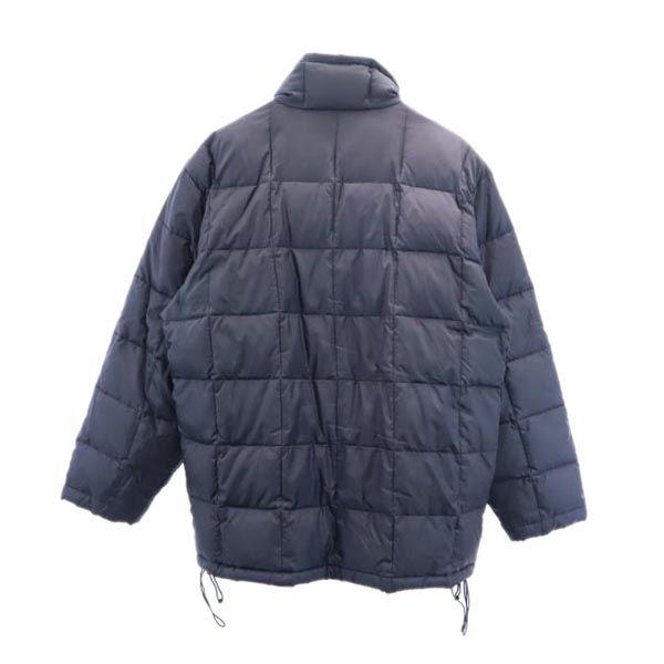 FIRSTDOWN 90s Old Logo embroidery Down jacket M Black series Men's Used
