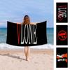 British Clothing Brand V-VLONE Beach Towel Colorful Bath Towels For Girl Microfiber Quick Dry Sand Free Yoga Spa Gym Pool