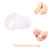 Zdravý Štíhlý Hubnutí Prstový Kroužek Samolepka Silikonová Masáž Chodidel Nohy Hubnutí Redukční Kroužek