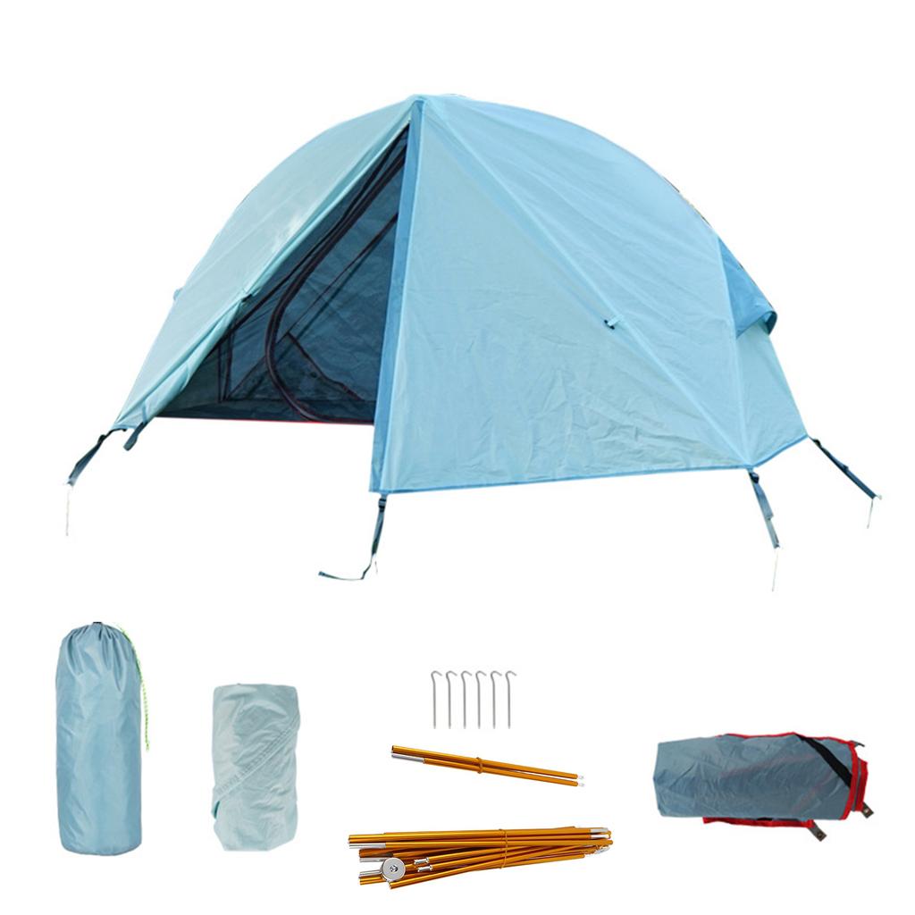 1 Person Camping Tent for Cot Lightweight Water Resistant Tent for Outdoor Camping Backpacking Traveling 1 person camping tent