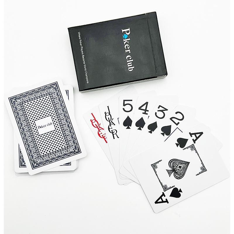 Texas Hold em Large Print Waterproof Durable Playing Cards